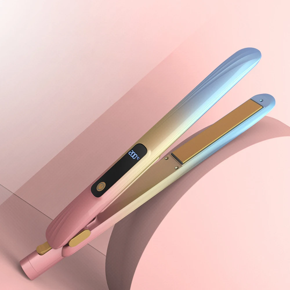 Description Picture 3 of itemHair Straightener Curler 1 Inch Plate Straightening Irons Salon Hair Styling Tools Dual Voltage