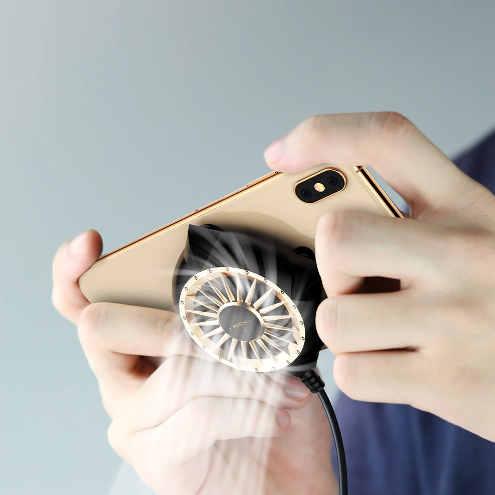 Рок мобильный кулер для телефона для iPhone Xs Xiaomi Mi9 huawei P30 Pro игровой держатель для телефона Подставка радиатор охлаждения Геймпад контроллер