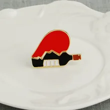 Желаю Европы и Америки прохладное сердце вина сустава брошь рубашка сумка аксессуары