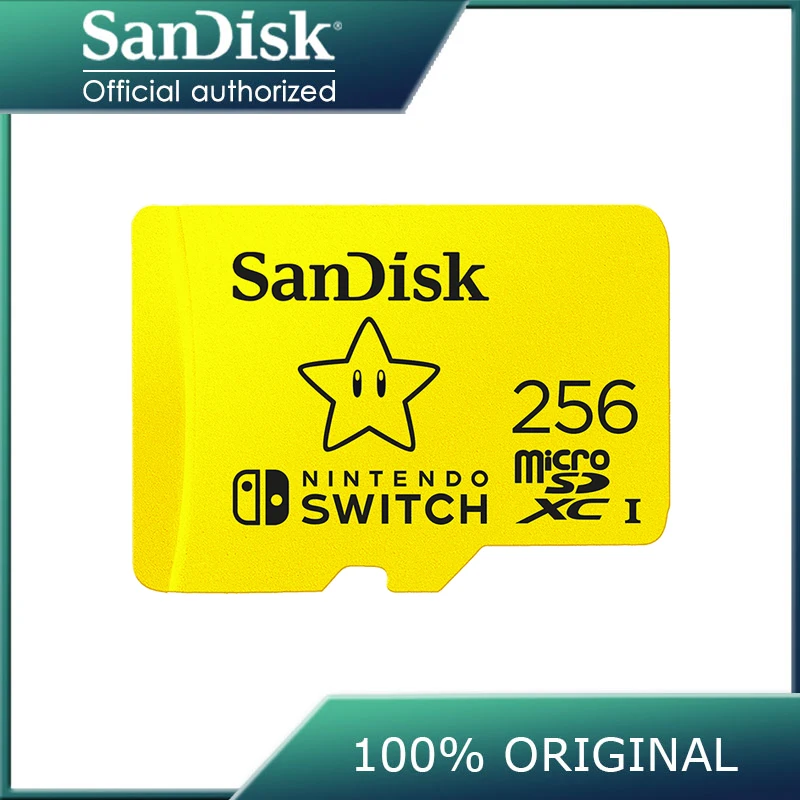 La Più Recente Scheda Micro Sd Sandisk Da 256Gb 128Gb 64Gb U3 Sdxc Compatibile Con La Scheda Sd Di Memoria Nintendo Switch Transflash Tf Card