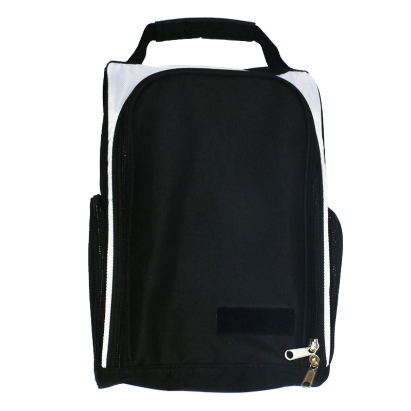 New Sale Golf Shoes Bag Zipped Sports Bag Shoe Case Golf Shoe Bag-Zippered Shoe Carrier Bags