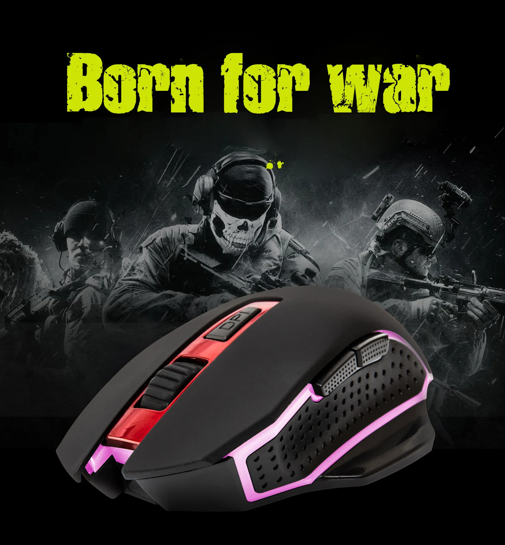 

7 Colors Optical Wireless Mouse Slient Button Game Optical Ultrathin USB 2.4G Mice for PC Laptop Computer