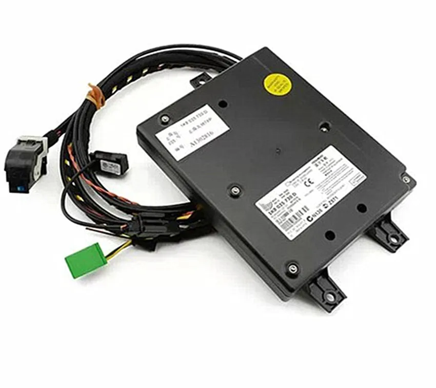 9W2 Bluetooth модуль и нормальный жгут с микрофоном 1K8 035 730 D для VW Golf MK6 Jetta MK5 Fit RCD510 RNS510
