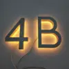Waterproof Light sign stainless steel 3D led illumilous light house numbers address numbers led door plate ► Photo 2/6