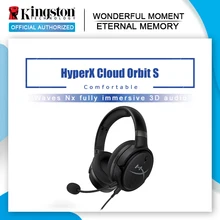 Игровая гарнитура kingston HyperX Cloud Orbit S 3D audio technology электронная Спортивная гарнитура с ультраточной локализацией звука для ПК