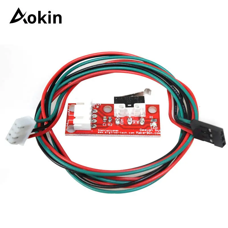 3 Sets/lot Endstop Mechanical Limit Switches With Pin 70cm Cable For Ramps 1.4 Control Board Part Switch 3d Printers Parts Kit | Компьютеры