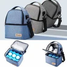 Хранение грудного молока сумка мульти-Функция охладитель для бутылок сумка для мам сохраняющий свежесть сумки-холодильники для ухода за ребенком для мам и детей