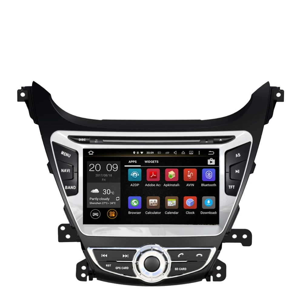 Автомагнитола на Android 10 0 для HYUNDAI ELANTRA/AVANTE 2014-2015 мультимедийный проигрыватель с