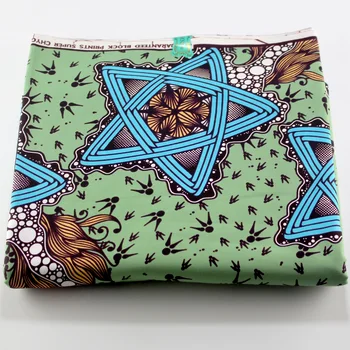 

New African Dutch Cotton Wax Women Cartoon Printed DIY Fabrics