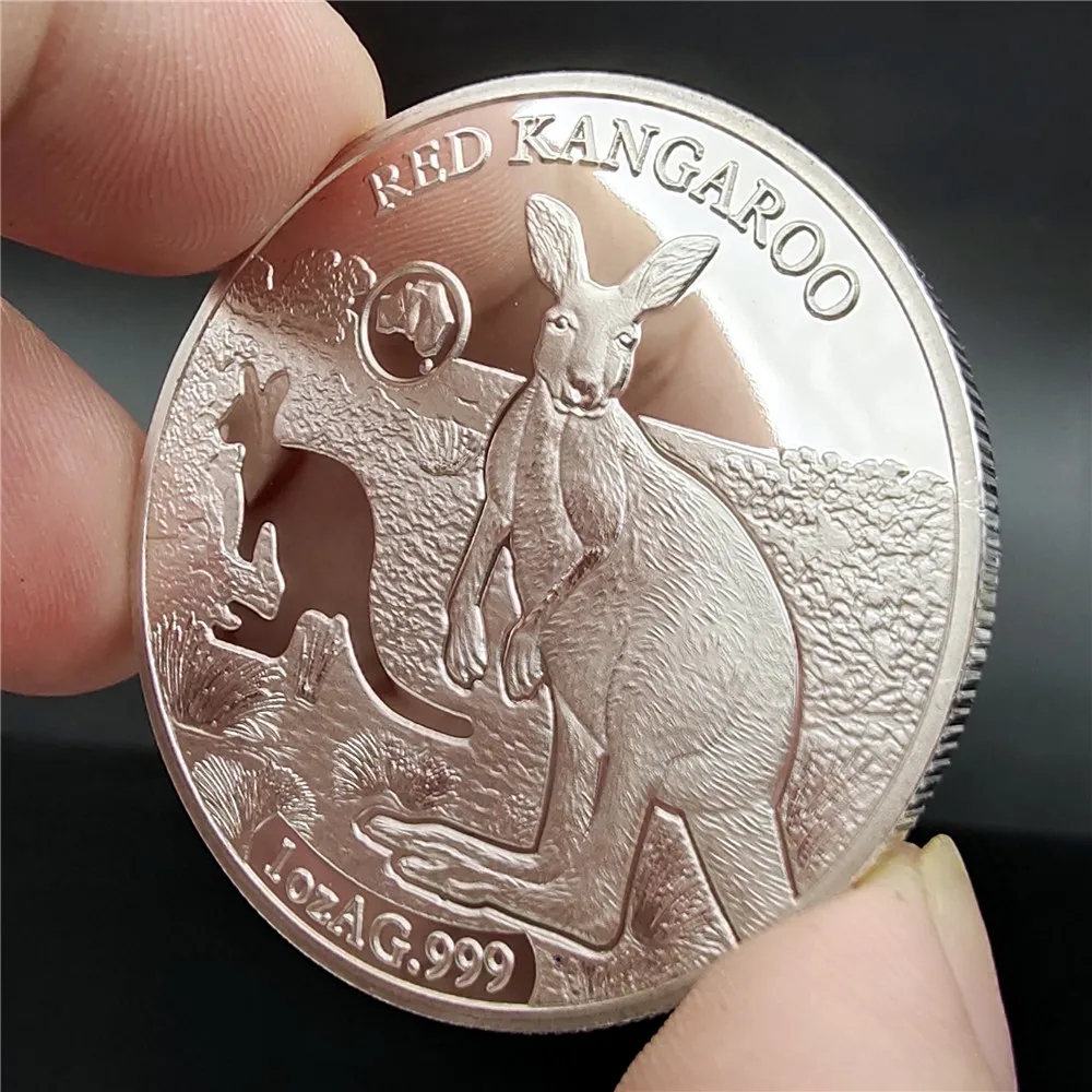 2019年 1オンス オーストラリア カンガルー銀貨コイン 2019年 1オンス オーストラリア カンガルー銀貨コイン