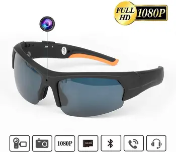 

HD 1080P 32GB Bluetooth Sunglasses Camera Headset Smart Mini Camera Glasses Multi Bluetooth MP3 Player Sports Accessories