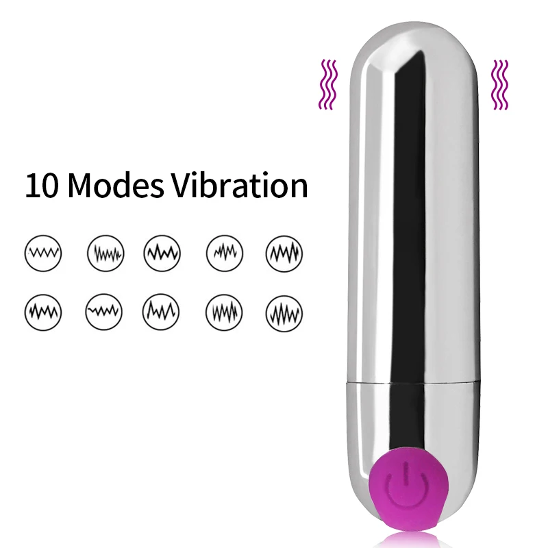 G Spot мини Дилдо Вибратор для пениса женщин 10 скоростей стимуляция вагины киска