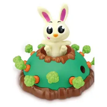 

Children Toy Bunny Electric Puzzle Board Game Parent-child Interactive Toy Party Game Jumping Rabbit Pulling Carrot Puzzle Game