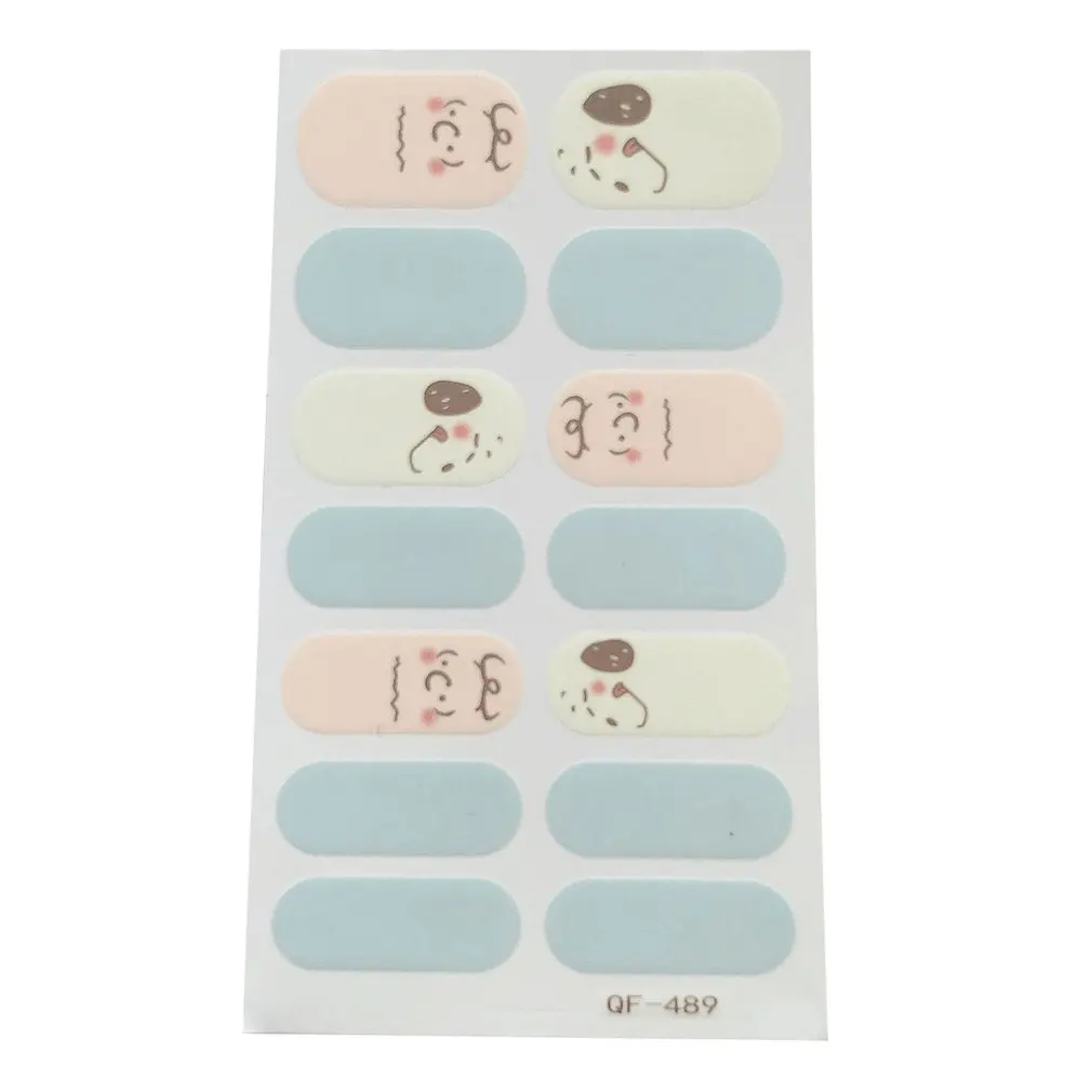 

Women Fake Nails Beauty Nail Art Tips False Nails DIY Manicure Kit Finished Nails Nail Beauty Tools Easy To Use