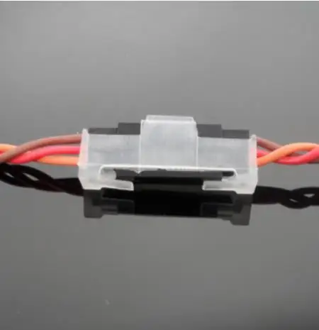 

20PCS Servo Extension Cable Y Line Protection Buckle Connector Fixed Seat Holder Plug Safty Clip Clamp Supporter for RC Aircraft