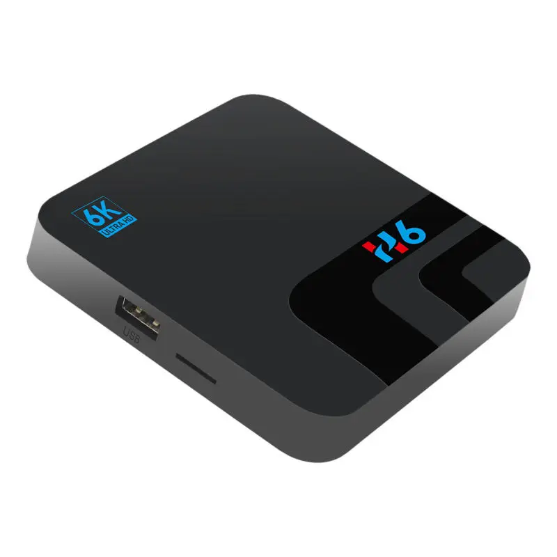 H6 4G Sim 4Gb 32Gb Smart Tv Box Android 8.1 6K Allwinner H6 Set Top Box 2.4G Wifi Bluetooth 4.0 Usb3.0 Media Player(Eu Plug)