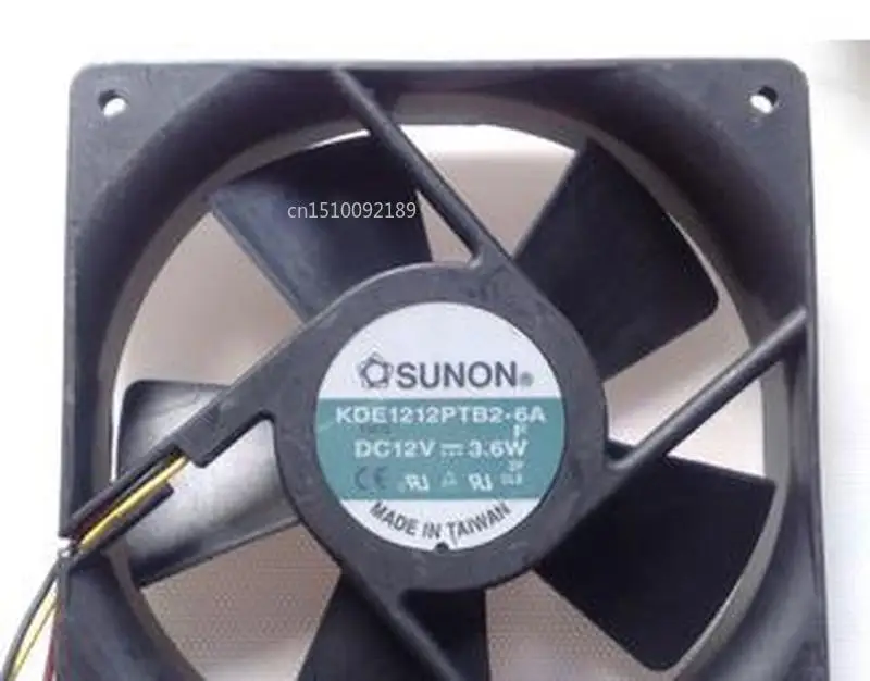 Для оригинального KDE1212PTB2-6A 12 В 3,6 Вт 12 см 12025 120*120*25 мм шасси охлаждающий вентилятор