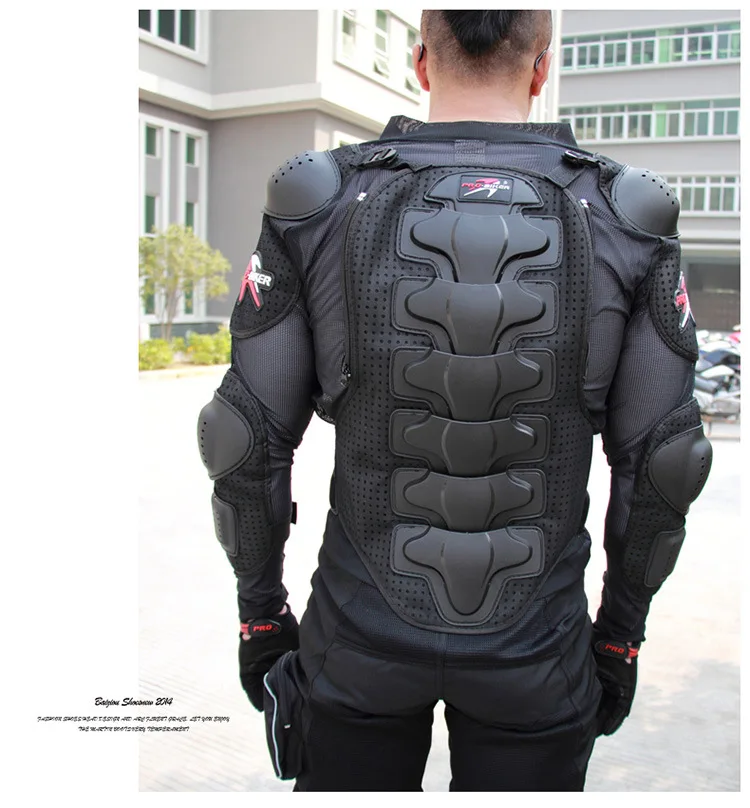 Proteção para motocicleta de corpo inteiro, jaquetas