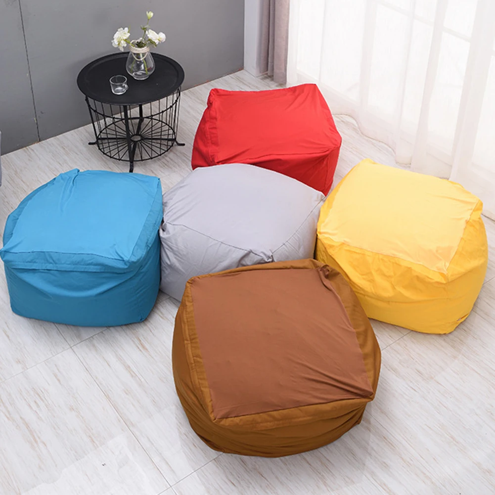 Модный тканевый ленивый шезлонг, сумка для подушки, кресло, диван, пылезащитный чехол, домашний декор