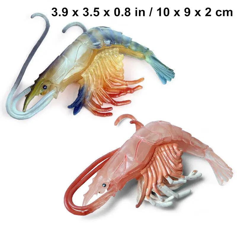Krill-Prawn-Shrimp-Figure-Ocean-Animal-Model-Collector-Kid-Gift ...