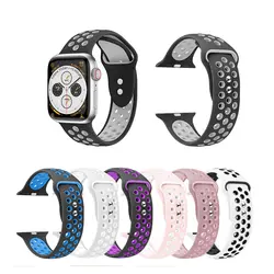 Ремешок для apple watch band apple watch 4 3 iwatch band 42 мм 38 мм браслет аксессуары для часов замена силиконовый ремешок часов