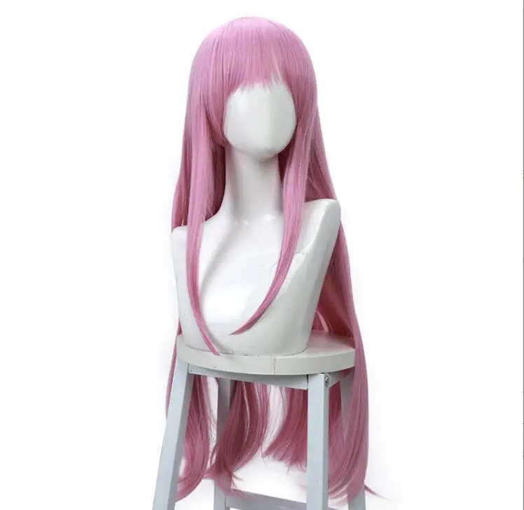 

Cosplay Anime 80cm Purple Women Long Straight Hina Sato Anime Wigs Heat Resistance Halloween Party Costume Wigs