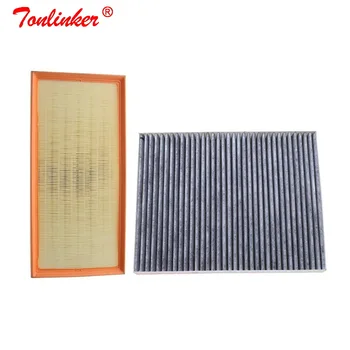 

Cabin Filter Air Filter 2 Pcs For Audi Q7 4L 2006-2015 3.0TDI 3.6FSI 4.2TDI Model Built External Filter Set 7H0819631 7L0129620