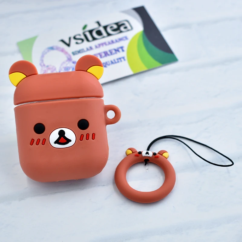 Для Airpods силиконовый защитный чехол TWS i11 i12 гамбургер попкорн Bluetooth наушники зарядное устройство коробка крышка Анти-потеря ремешок подарок