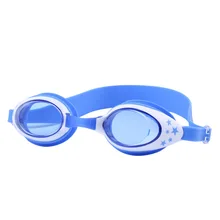 Детские плавательные очки для детей 6-13 лет, для маленьких мальчиков и девочек, высокое разрешение, водонепроницаемые, противотуманные, с рисунком звезды, силикагель, удобные