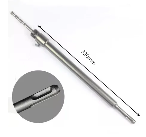 Round handle SDS PLUS 30-160 мм электрическая пила для бетона, полый сердечник, сверло с хвостовиком 110-530 мм, цементный камень, стена, кондиционер, сплав - Цвет: Round handle