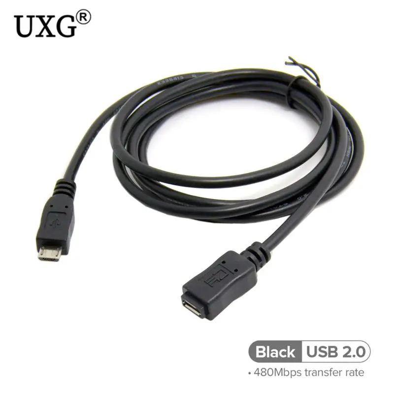 Cable Micro USB Male/Femelle pour montage panneau - Boutique Semageek