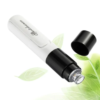 

Mini Facial Skin Cleansing Tool Makeup Pore Cleaner Blackhead Zit Acne Remover with English Package (Black)