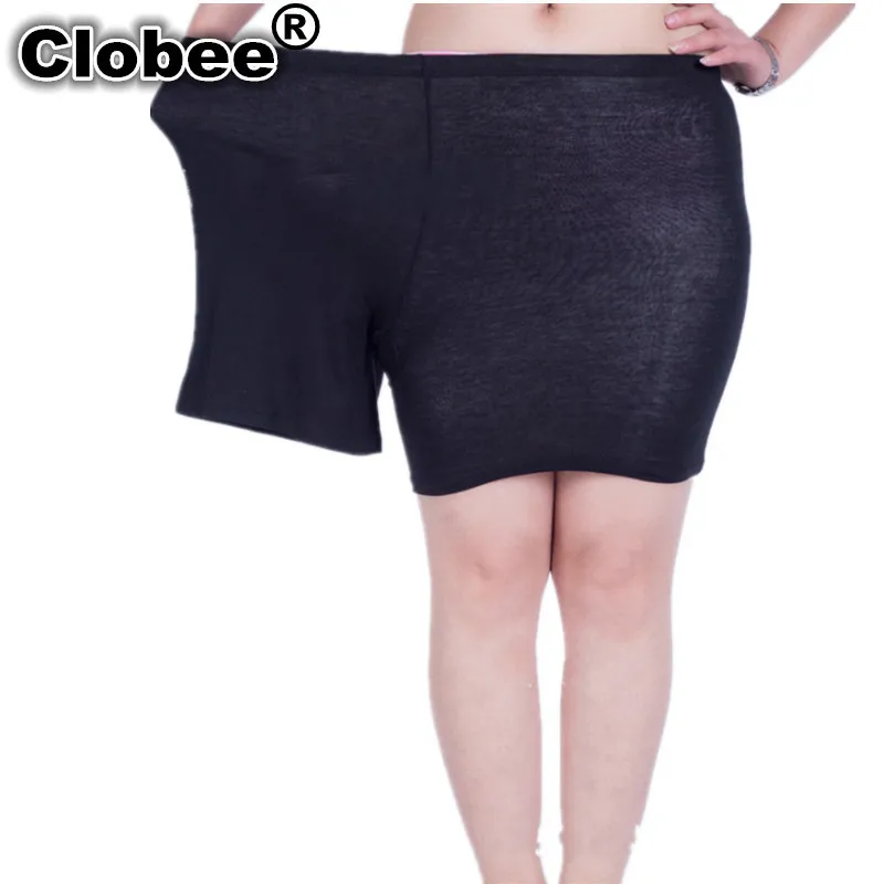 Модные женские короткие брюки большого размера 5 6XL из модала с защитой от