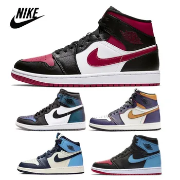 

Nike Air Jordan 1Basketball Shoes Men Women aj 1 Tie Dye OG Bio Hack Blue UNC Patent Red White BLACK ROYAL TWIST Green Toe Shoes