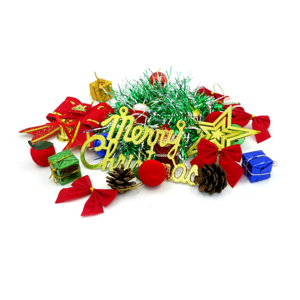 23pcs/Set Xmas Tree Pendants Package Hanging Christmas Decoration Home Ornaments