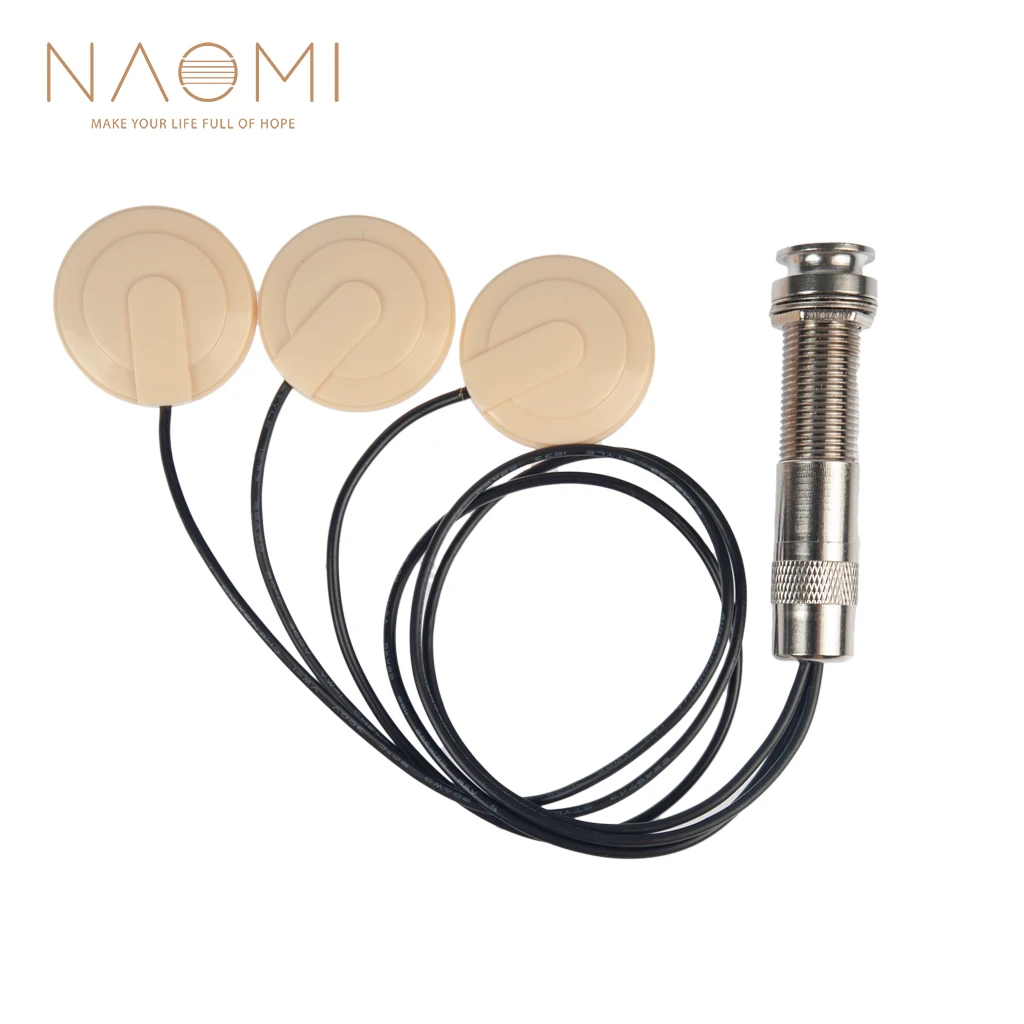 NM-3W CREAM NAOMI гитара pick up LC-5 5 полос эквалайзер Акустическая гитара предусилитель Эквалайзер Тюнер Пьезо керамический пикап - Цвет: NM-3W CREAM