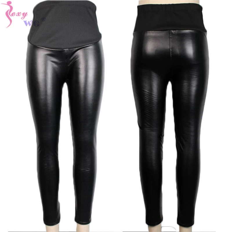 Leather pants mom Clearance