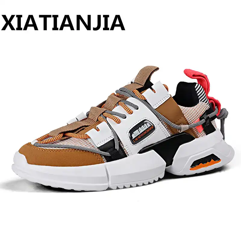 Casual Men Shoes Thick Soled Personality Male Old Shoes Increase