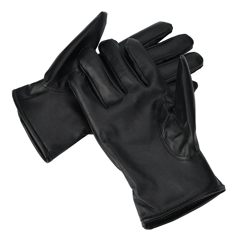 Мужские Модные кожаные перчатки, теплые утолщенные кашемировые кожаные мужские зимние перчатки для вождения, водонепроницаемые luvas motociclismo guantes