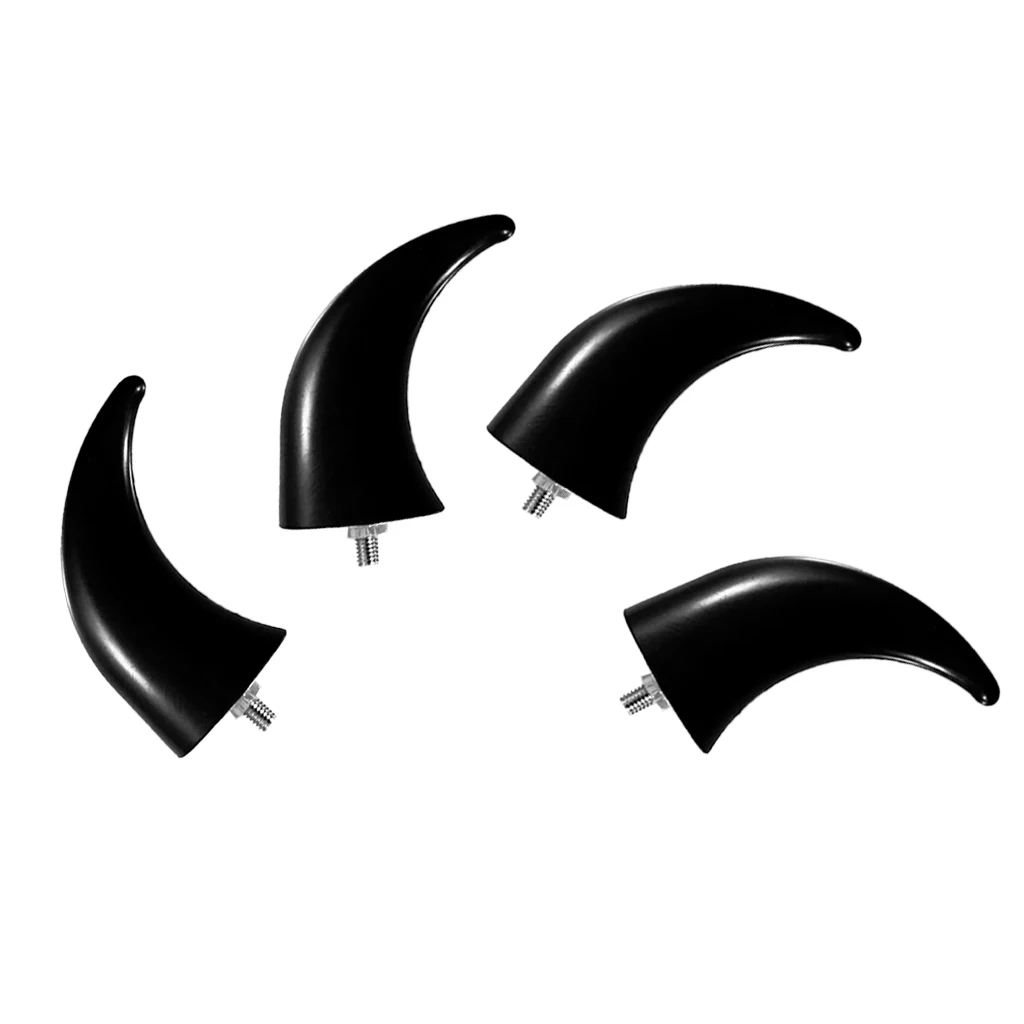 Motorcycle Motorbike Fender Front Horns Decoration For Chopper Bobber Touring