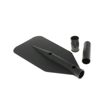 

Boat Plastic Paddle Blade Detachable Kayak Yacht Rubber Dinghy Canoe Paddle Marine Lightweight Handle Oar Accessories