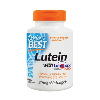 

Doctor's Best lutein soft capsule contains zeaxanthin 60