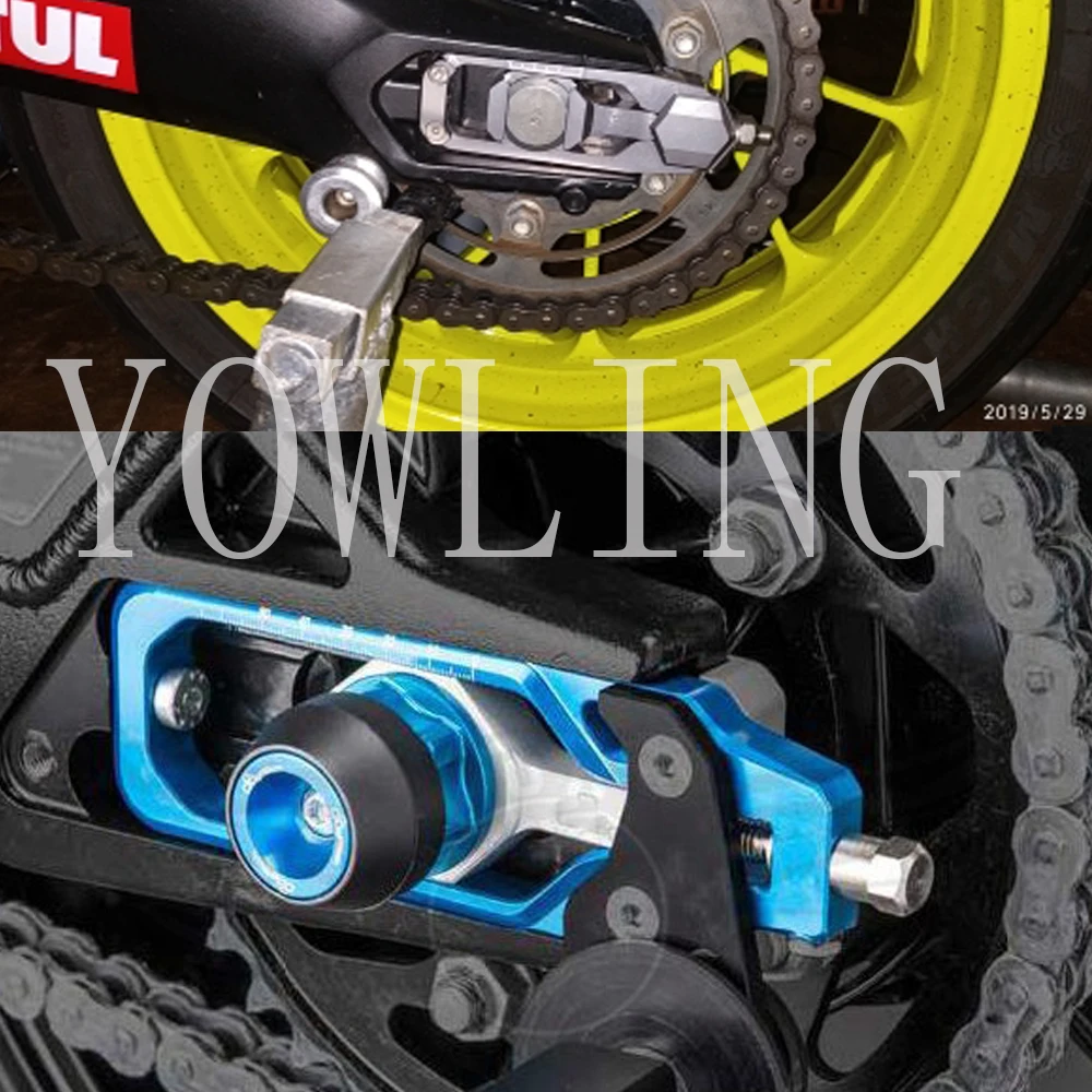 Для Yamaha MT09 FZ-09 MT-09 FZ09 FJ-09 XSR900 2013 задний мост цепь натяжителя Катена катушки блокаторы