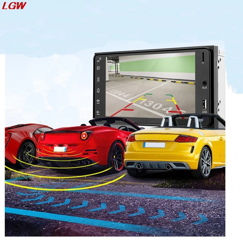 

for Toyota Motor General MP5 Player Car Radio авомагниола 2дин android Car central control display For Toyota