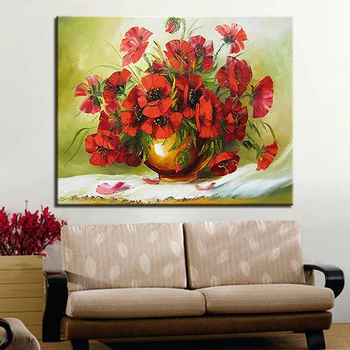 

Framework DIY Painting By Numbers Kits Paints Colors Beautiful Flowers Home Decor Wall Scenery Artwork Scenery Pictures Gifts