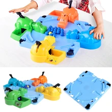 

Hippos Grab Ball Board Game Speed Race Toy Kids Funny Xmas Gifts Travel Family