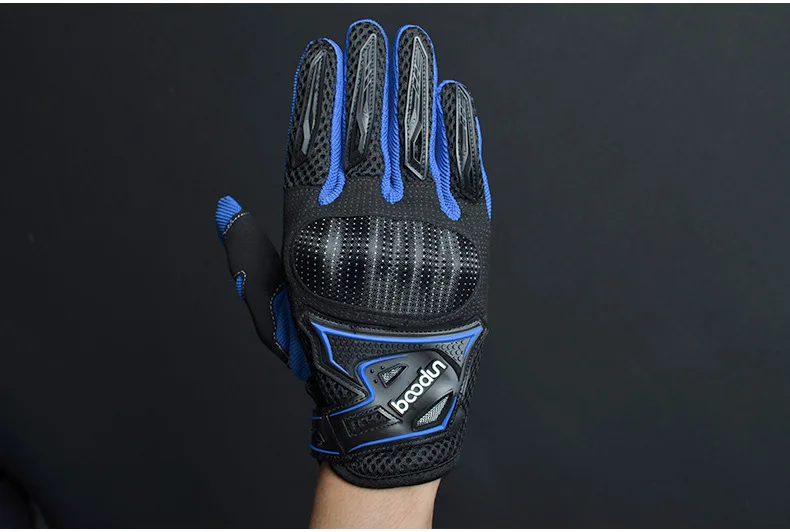 boodun sport mtb Motorcycle gloves PVC shell tactical Racing breathable anti-fall men's glove bicycle goods hunting fishing