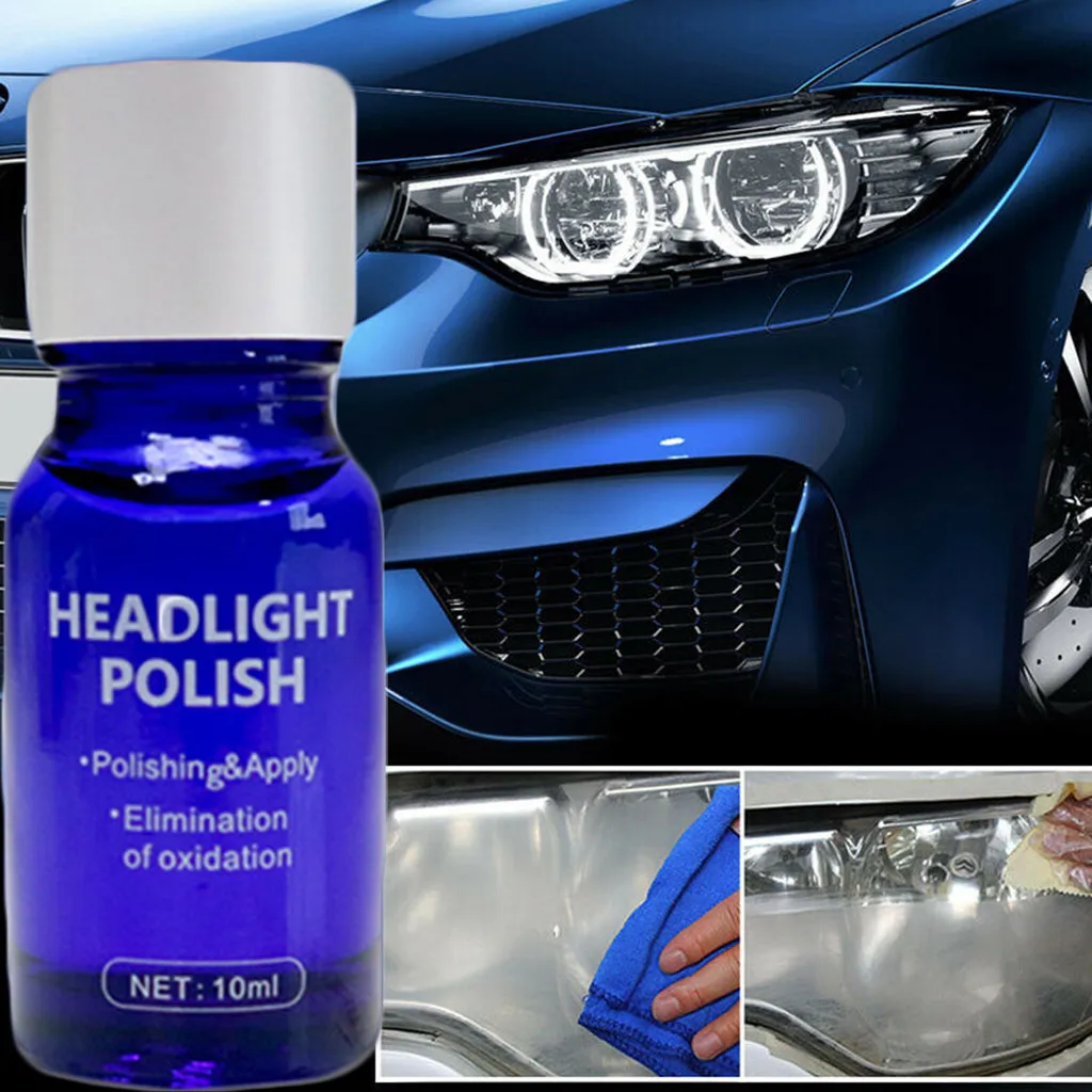 

30ML Car Headlight Repair Coating Solution Repair Kit Oxidation Rearview Coating Headlight Polishing Anti-scratch Liquid #YL1