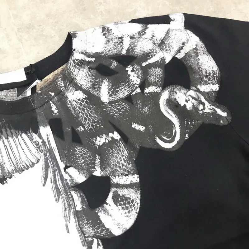 2019SS VIVAMB MB BURLON WING TEE TSHIRT COTTON NON-ELASTIC MB110601 OVER SIZE XXS-L