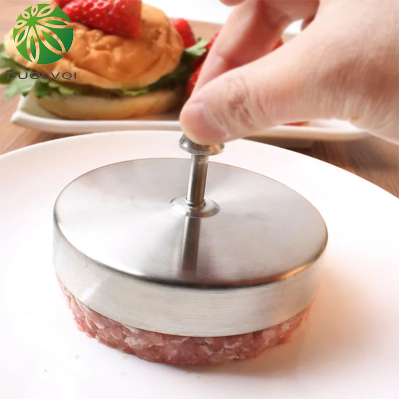 High Quality Hamburger Press Round Shape Pork Beef Meat Pie Burger Making Mold Round Shape Kitchen Tools